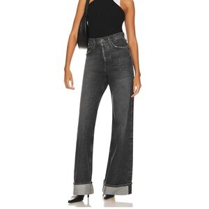 WORN ONCE Agolde Dame High Rise Wide Leg
